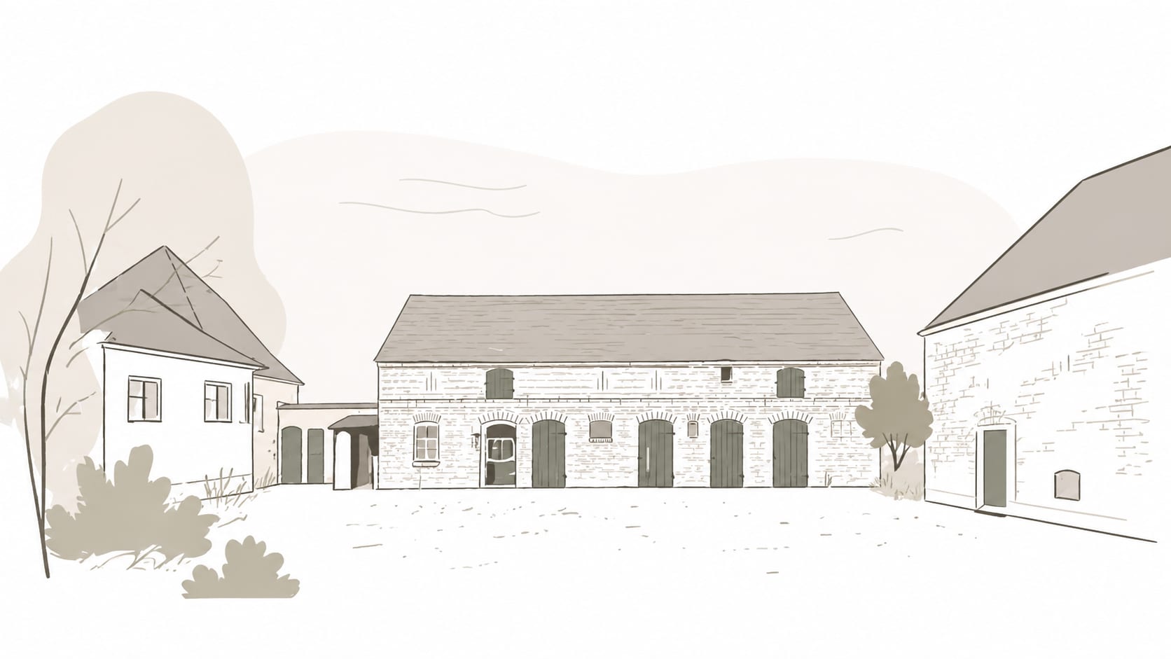 Historischer Vierseitenhof